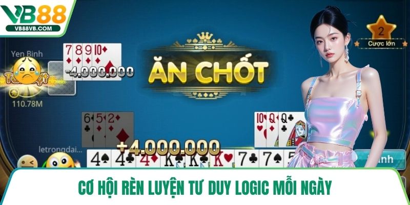 Cơ hội rèn luyện tư duy logic mỗi ngày